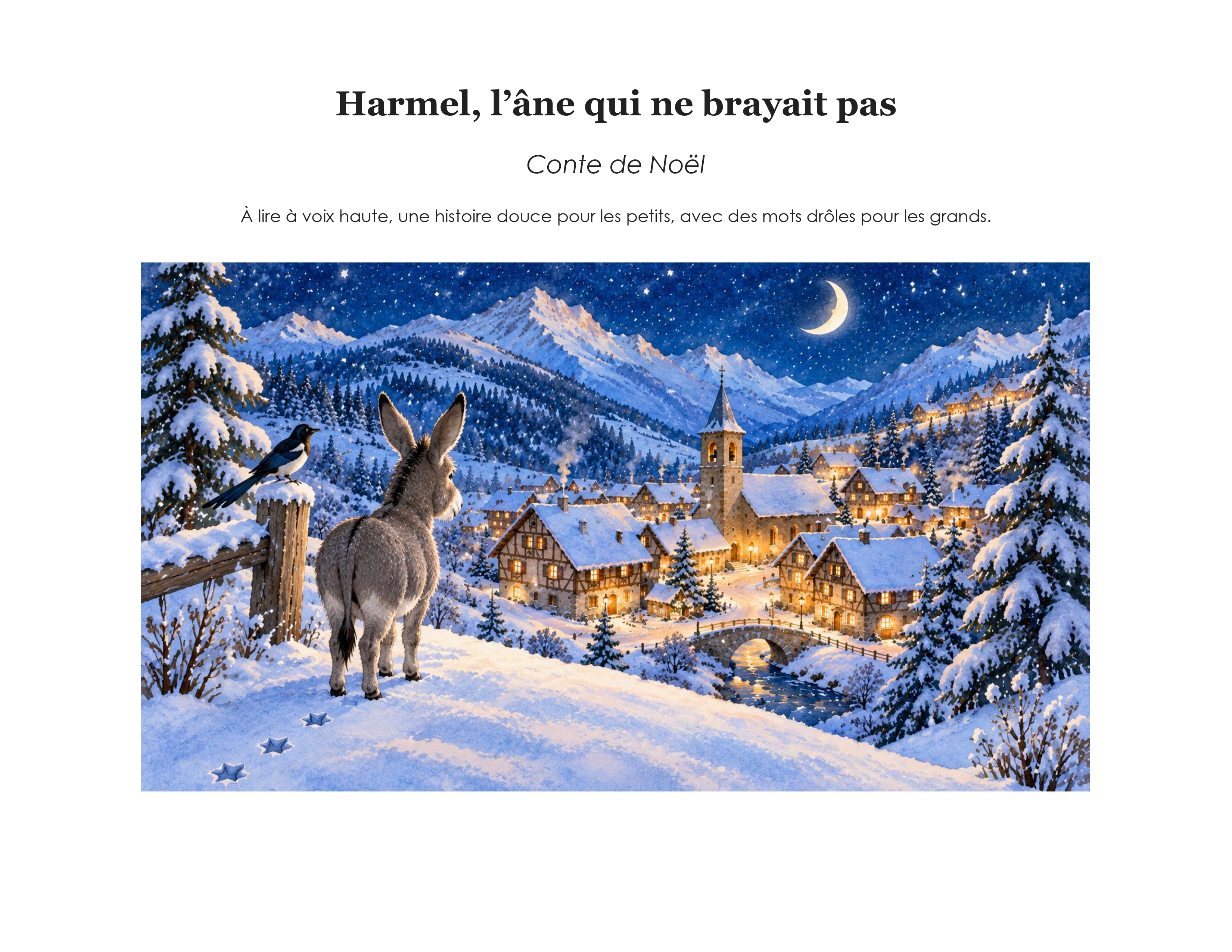 Harmel — Conte de Noël